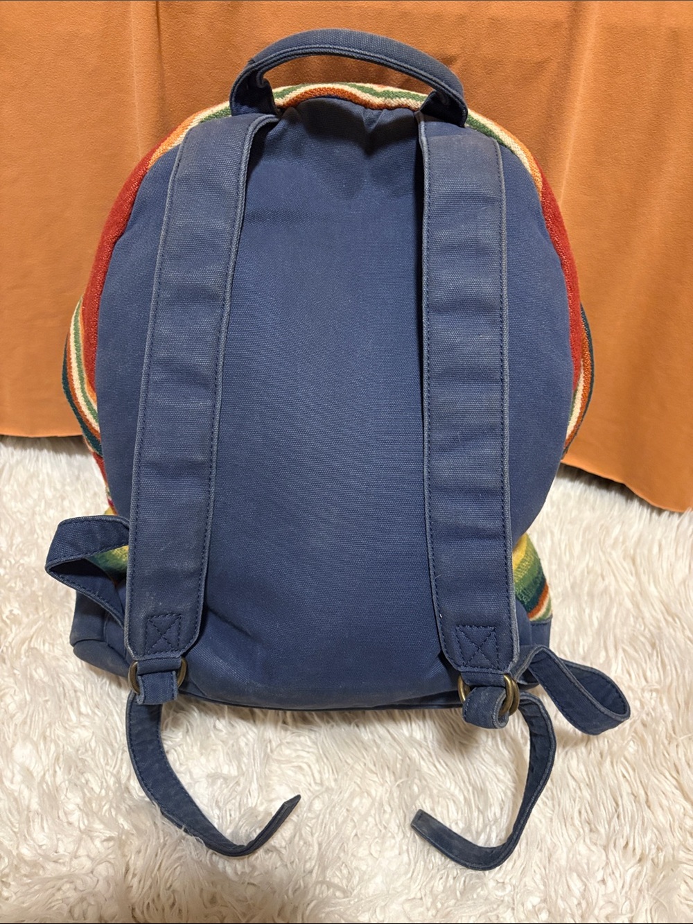 Pendleton Multicolor Striped Canvas Backpack - Picture 2 of 8